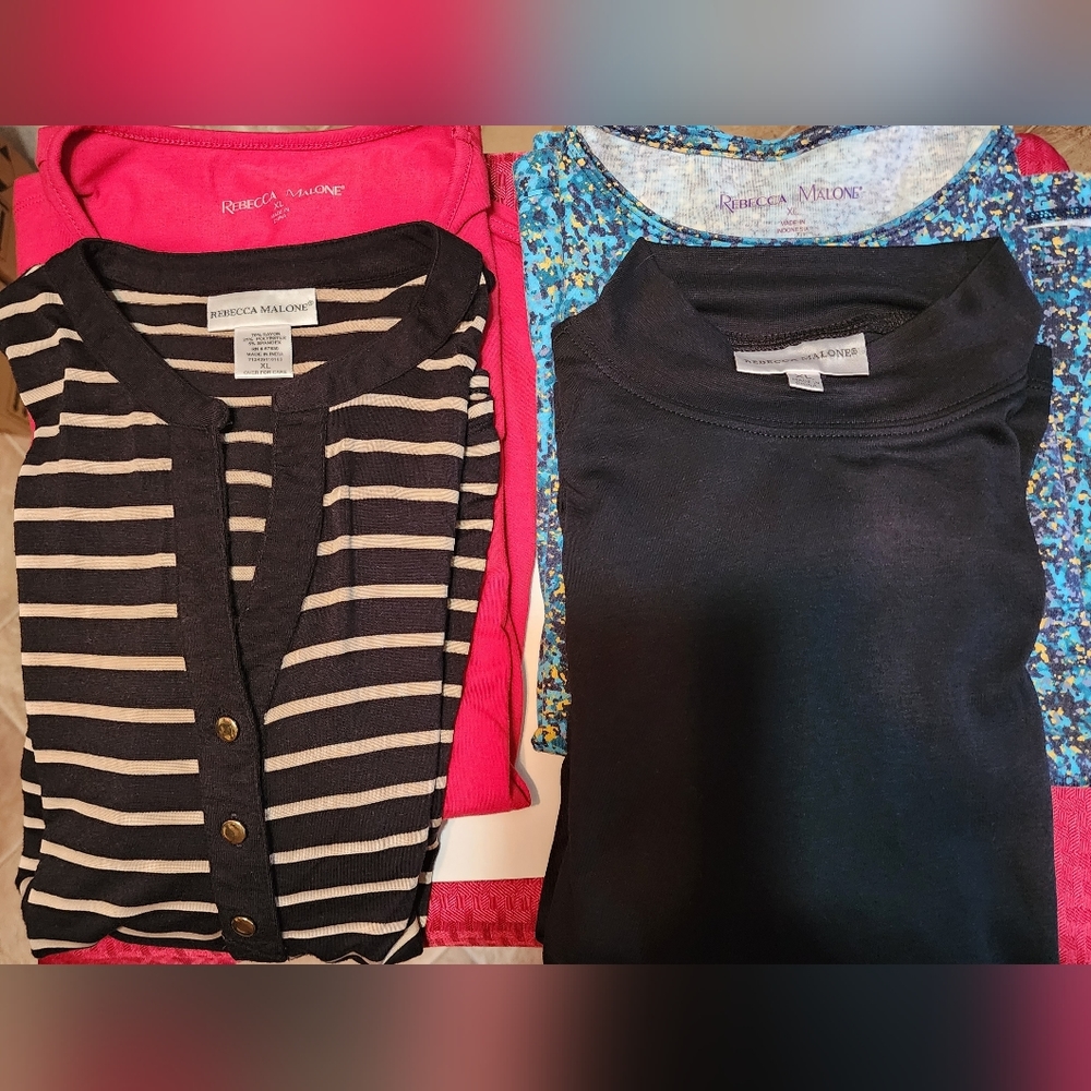 Rebecca Malone Shirt Bundle Size XL